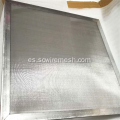 Filtro de malla de pantalla de alambre de acero inoxidable de tejido